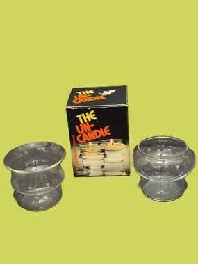 The Un-Candle® Mates No. 146 Floating Candle Boxed Set by Pyrex® Corning, 1970s